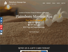 Tablet Screenshot of plainsboromassagespa.com